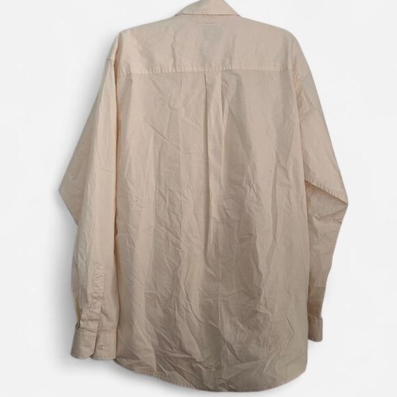 Cinch Cream Striped Dot Western Button-Down – Rodeocore Cowboy Vintage Large - Picture 3 of 6